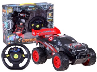 Kaukosäädinauto "Cross Country", punainen hinta ja tiedot | Poikien lelut | hobbyhall.fi