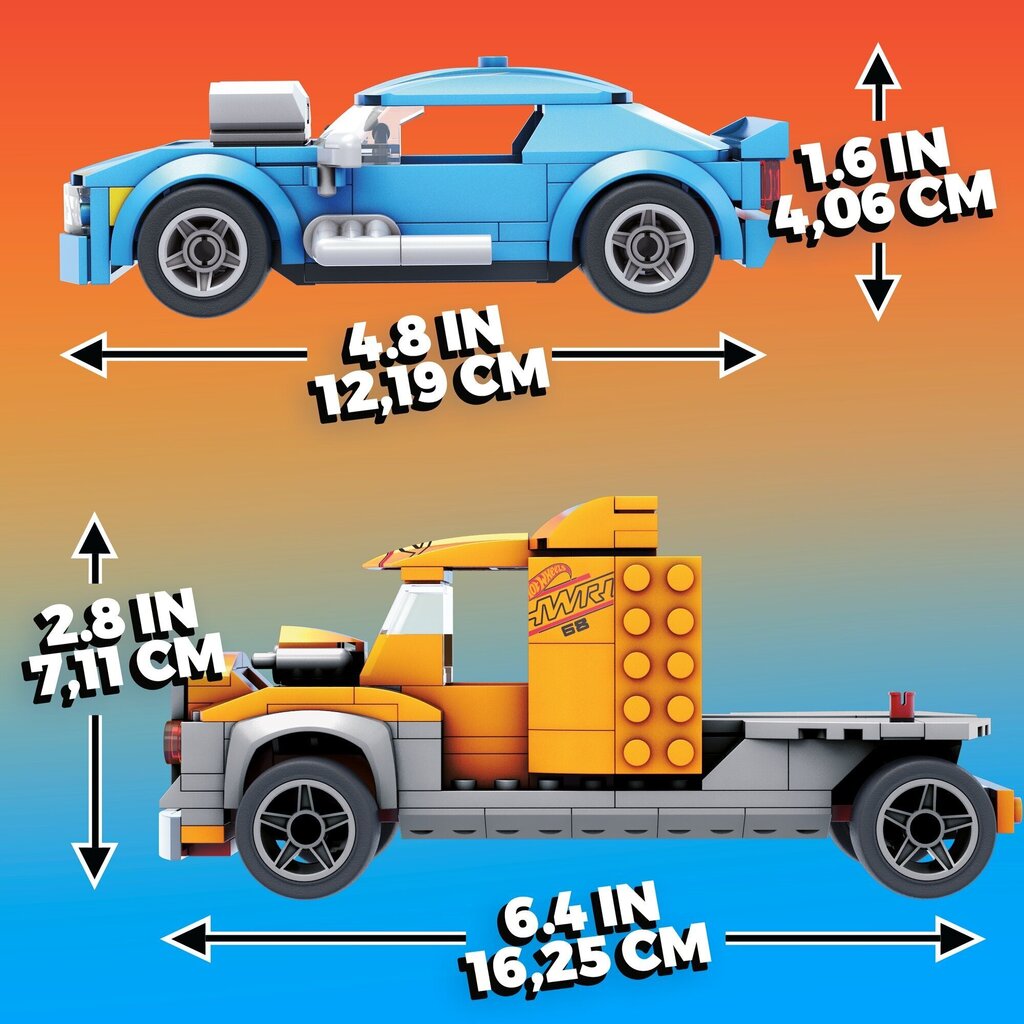 Mega Bloks Construx™ Hw Twinduction Hauler Pack Gyg66 hinta ja tiedot | Poikien lelut | hobbyhall.fi