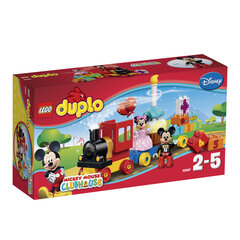 10597 LEGO® DUPLO Mikin ja Minnien syntymäpäiväjuhlat hinta ja tiedot | LEGOT ja rakennuslelut | hobbyhall.fi