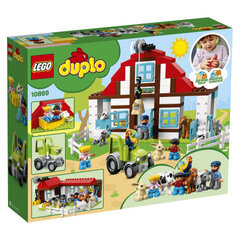 10869 LEGO® DUPLO Seikkailuja maatilalla hinta ja tiedot | LEGOT ja rakennuslelut | hobbyhall.fi