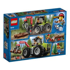 60181 LEGO® CITY Great Vehicles Metsätraktori hinta ja tiedot | LEGOT ja rakennuslelut | hobbyhall.fi