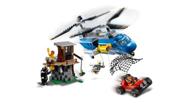 60173 LEGO® CITY Poliisin pidätys vuoristossa hinta ja tiedot | LEGOT ja rakennuslelut | hobbyhall.fi