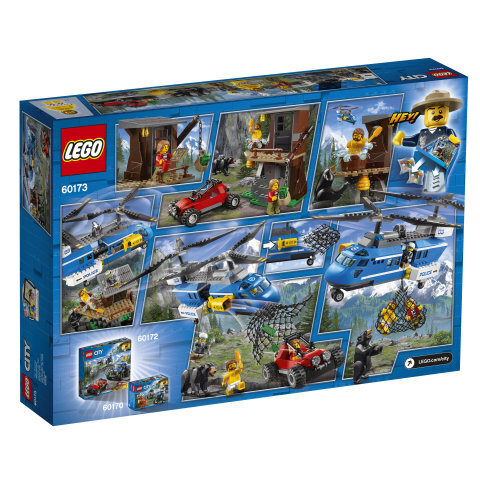 60173 LEGO® CITY Poliisin pidätys vuoristossa hinta ja tiedot | LEGOT ja rakennuslelut | hobbyhall.fi