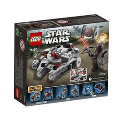 75193 Pieni hävittäjä Star Wars™ Millennium Falcon™ hinta ja tiedot | LEGOT ja rakennuslelut | hobbyhall.fi