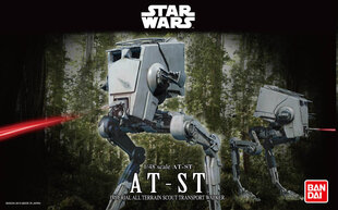 Muovinen taitettava malli Revell Star Wars AT-ST 1:48 hinta ja tiedot | LEGOT ja rakennuslelut | hobbyhall.fi