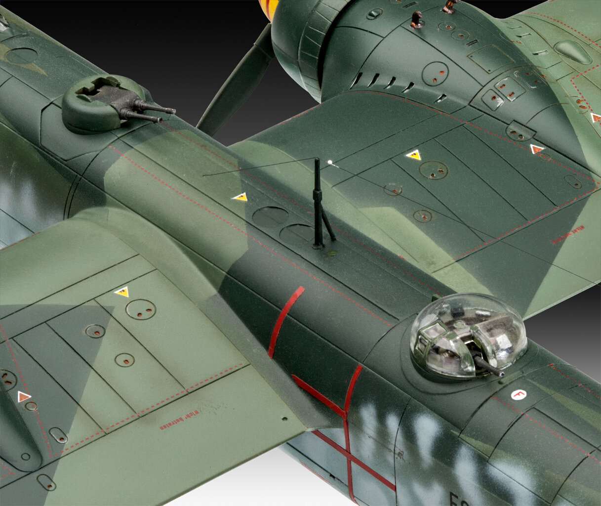 Revell muovinen esivalmistettu pienoismalli Heinkel He177 A-5 Greif 1:72 hinta ja tiedot | LEGOT ja rakennuslelut | hobbyhall.fi