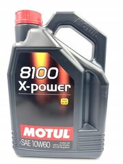 Motul 8100 X-Power 10W60 4L (106143) hinta ja tiedot | Moottoriöljyt | hobbyhall.fi