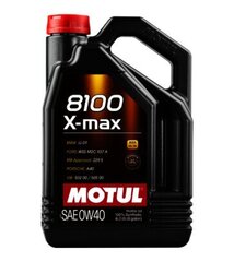 Motul 8100 X-max 0W40 4L (104532) hinta ja tiedot | Motul Voiteluaineet | hobbyhall.fi