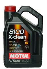 Öljy MOTUL 8100 X-puhdas 5W40 4L (104720) hinta ja tiedot | Moottoriöljyt | hobbyhall.fi