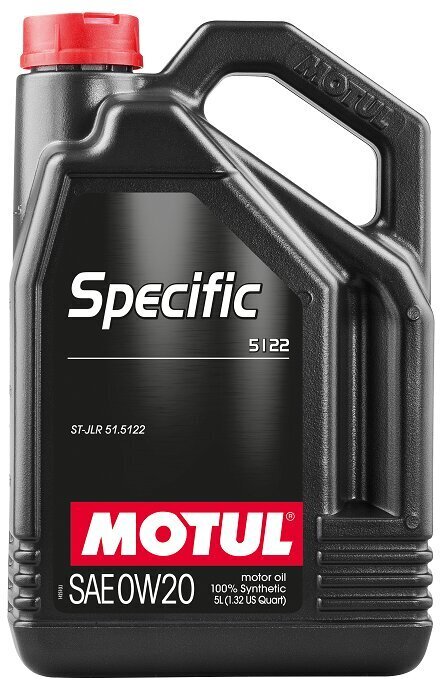 Motul Specific 5122 0W20 moottoriöljy, 107339, 5 l hinta ja tiedot | Moottoriöljyt | hobbyhall.fi