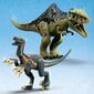 76949 LEGO® Jurassic World Giganotosauruksen ja Therizinosauruksen hyökkäys hinta ja tiedot | LEGOT ja rakennuslelut | hobbyhall.fi