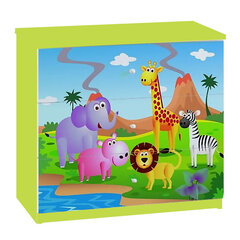 Lipasto Babydreams - Safari, keltainen hinta ja tiedot | Lipastot | hobbyhall.fi