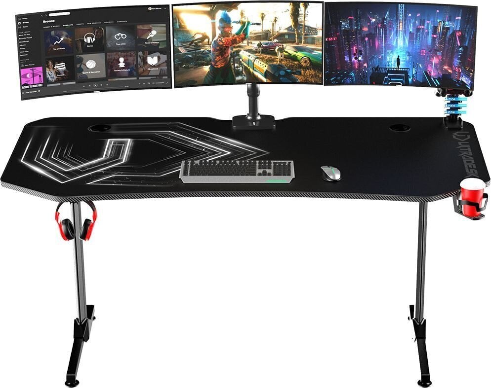 Tietokonepöytä ULTRADESK FRAG XXL hinta ja tiedot | Tietokonepöydät ja työpöydät | hobbyhall.fi