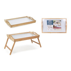 Taitettava tarjotin sänkyyn Confortime Wood (50 x 30 x 23 cm) hinta ja tiedot | Keittiövälineet | hobbyhall.fi