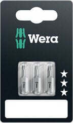 Wera 840/1 Vakiokärjet HEX-Plus 2.0 + 2.5 + 3.0 x 25mm hinta ja tiedot | Käsityökalut | hobbyhall.fi