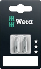 Wera 855/1 Vakiokärjet PZ 1 x 25mm 2kpl hinta ja tiedot | Käsityökalut | hobbyhall.fi