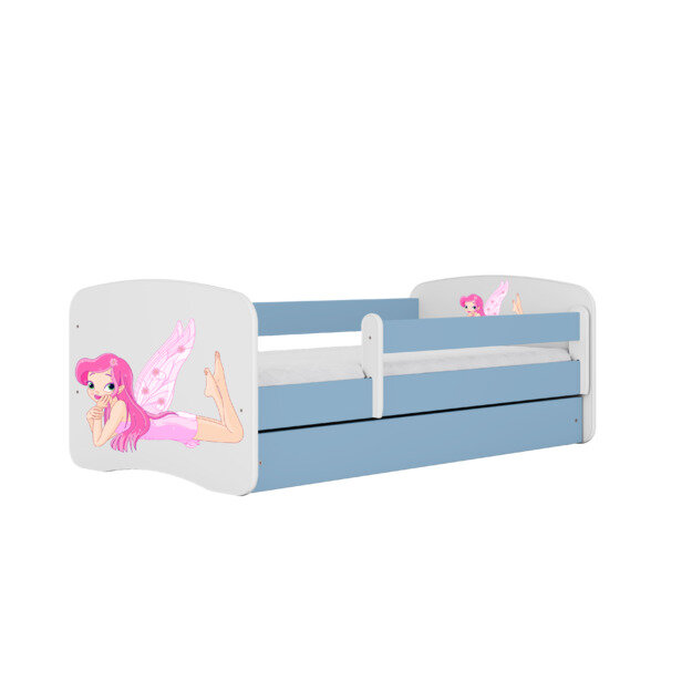 Sänky Babydreams sininen, 180x80, laatikolla. hinta ja tiedot | Sängyt | hobbyhall.fi