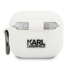 Karl Lagerfeld KLACA3SILCHWH AirPods 3 hinta ja tiedot | Kuulokkeiden tarvikkeet | hobbyhall.fi