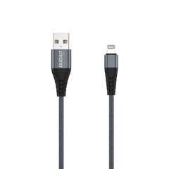 Dudao USB-kaapeli - Lightning 6A 1 m harmaa (TGL1L) hinta ja tiedot | Puhelinkaapelit | hobbyhall.fi