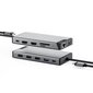ALOGIC Dual USB-C Super Hub 10-in-1-keskitin Dual HDMI 4K @60Hz ja laturi hinta ja tiedot | Puhelimen laturit | hobbyhall.fi