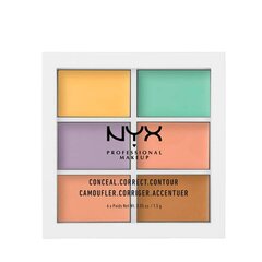 Piilota NYX kompakti peiteaine (6 x 1,5 g), hinta ja tiedot | NYX Hajuvedet ja kosmetiikka | hobbyhall.fi