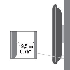 TV-teline Sbox PLB-2222F, Vesa 75x75 - 200x200, 23 "-43" hinta ja tiedot | Sbox Kodinkoneet ja kodinelektroniikka | hobbyhall.fi