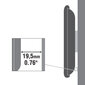 TV-teline Sbox PLB-2222F, Vesa 75x75 - 200x200, 23 "-43" hinta ja tiedot | TV-seinätelineet | hobbyhall.fi