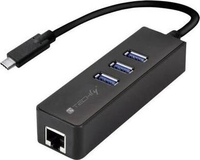 Techly IDATA-USB-ETGIGA-3C2 hinta ja tiedot | Adapterit | hobbyhall.fi