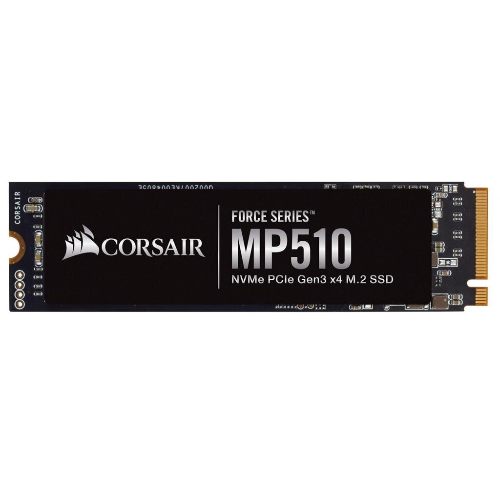 SSD Corsair 1920GB MP510 Series3480, 2700 MB/s PCIe hinta ja tiedot | Kovalevyt | hobbyhall.fi