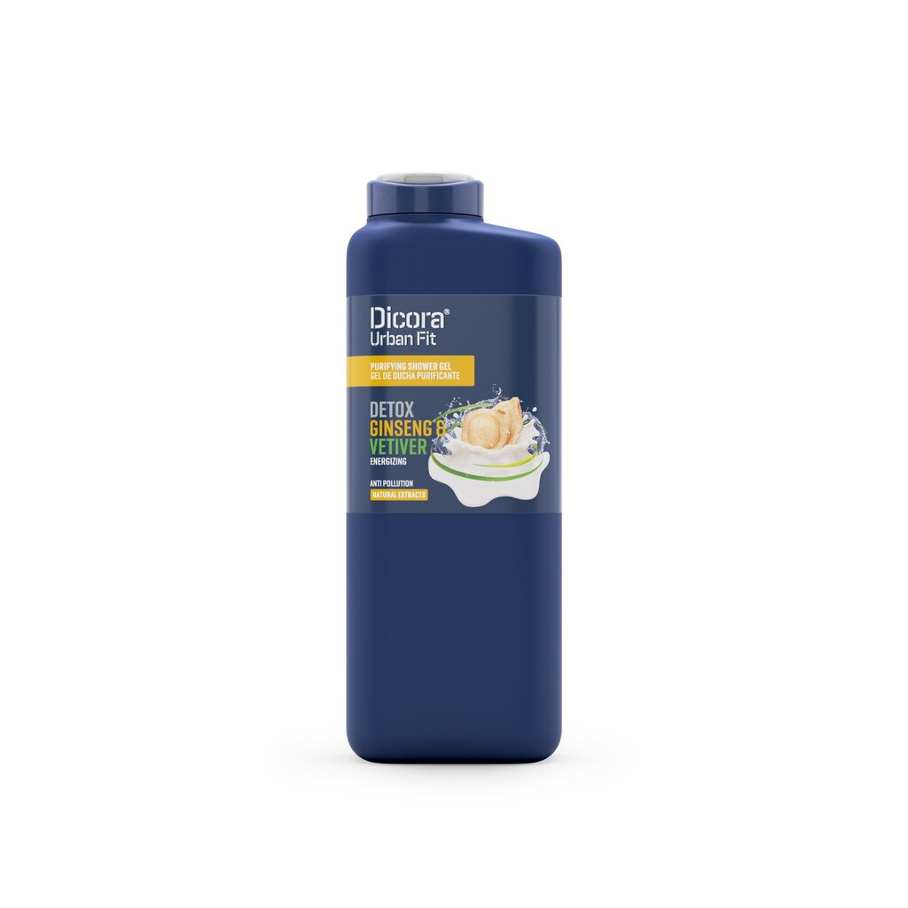 Suihkugeeli Dicora Urban Fit Energy Vetiver & Ginseng, 400 ml. hinta ja tiedot | Suihkusaippuat ja suihkugeelit | hobbyhall.fi