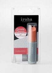 Iroha Stick vibraattori, punainen/harmaa hinta ja tiedot | Iroha Erotiikkatuotteet | hobbyhall.fi
