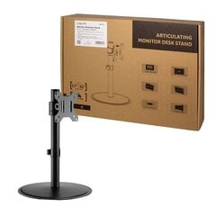 Logilink Monitor Stand BP0110 Desk Mount, 17-32 , Maximum weight (capacity) 8 kg, For Flat hinta ja tiedot | TV-seinätelineet | hobbyhall.fi