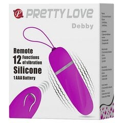 Kuula-vibraattori Pretty Love Debby Pink hinta ja tiedot | Vibraattorit | hobbyhall.fi