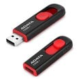 Muistitikku A-data C008 64GB, USB 2.0, musta/punainen