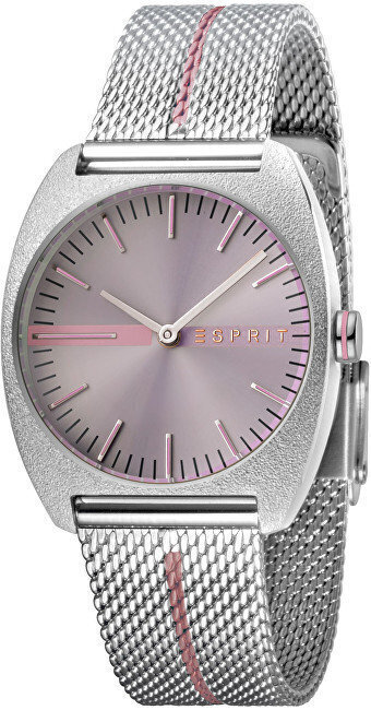 Naisten kello Espirit Spectrum Purple Stripe Mesh ES1L035M0055 S0351817 hinta ja tiedot | Naisten kellot | hobbyhall.fi