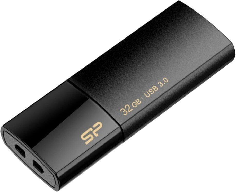 Silicon Power memory USB Blaze B05 32GB USB 3.0 Black hinta ja tiedot | Muistitikut | hobbyhall.fi