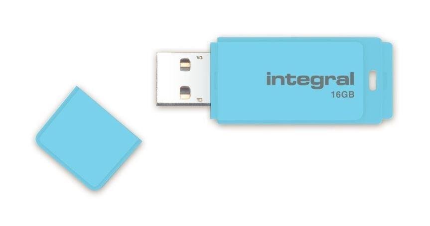 Muistitikku Integral Flash Drive Pastel 16GB, USB 3.0, Blue Sky hinta ja tiedot | Muistitikut | hobbyhall.fi