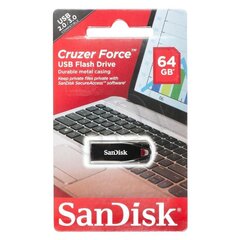 Memory drive flash USB2 64GB/SDCZ71-064G-B35 Sandisk hinta ja tiedot | Muistitikut | hobbyhall.fi