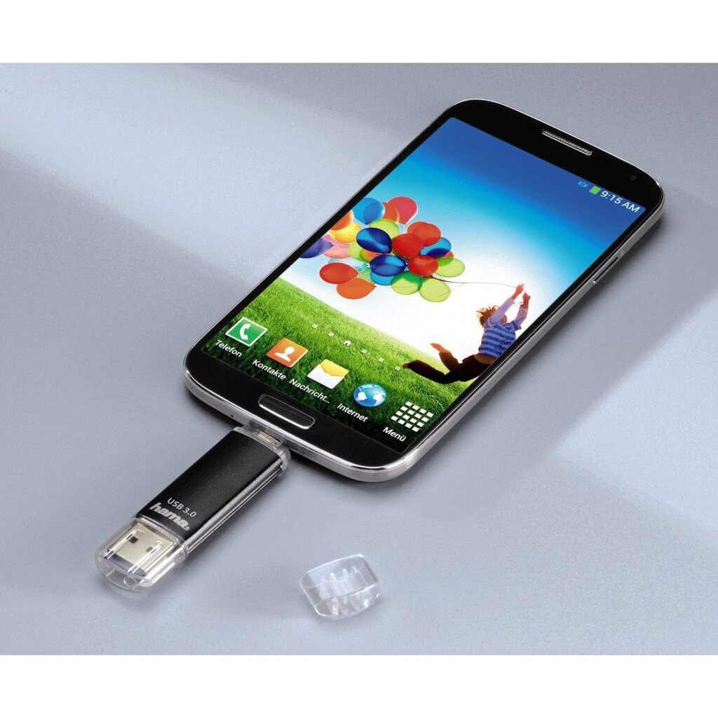 USB / micro USB muistitikku Hama Laeta Twin (32 GB) hinta ja tiedot | Muistitikut | hobbyhall.fi