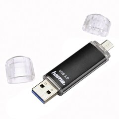 USB / micro USB muistitikku Hama Laeta Twin (32 GB) hinta ja tiedot | Muistitikut | hobbyhall.fi