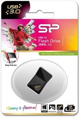 Silicon Power -muistitikku 64 Gt Jewel J08 USB 3.0, musta. hinta ja tiedot | Muistitikut | hobbyhall.fi
