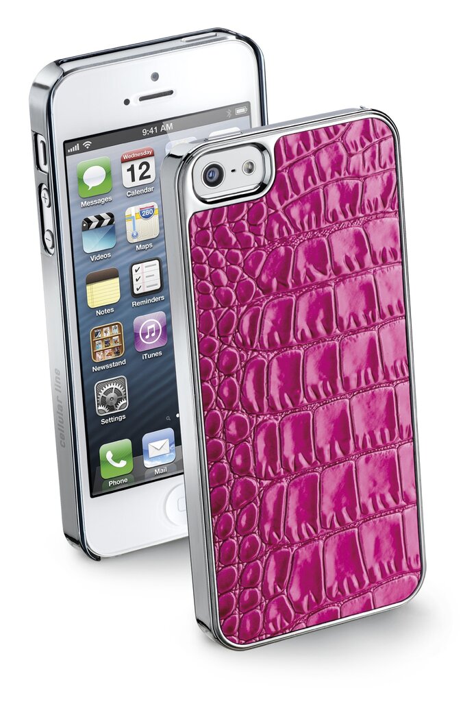 Puhelinkotelo Cellular Cellular iPhone 5/5S, Animalier, vaaleanpunainen hinta ja tiedot | Puhelimen kuoret ja kotelot | hobbyhall.fi