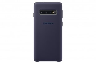 EF-PG973TNE Samsungin silikonisuojus Navy G973 Galaxy S10:lle. hinta ja tiedot | Puhelimen kuoret ja kotelot | hobbyhall.fi