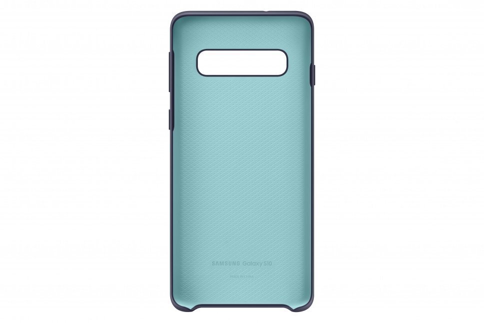 EF-PG973TNE Samsungin silikonisuojus Navy G973 Galaxy S10:lle. hinta ja tiedot | Puhelimen kuoret ja kotelot | hobbyhall.fi