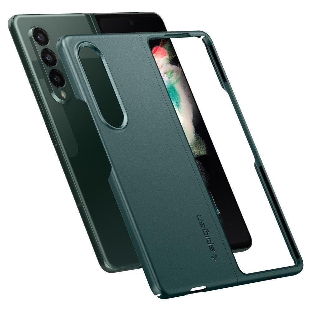 Spigen Airskin kotelo Samsung Galaxy Z Fold 3:lle, vihreä hinta ja tiedot | Puhelimen kuoret ja kotelot | hobbyhall.fi