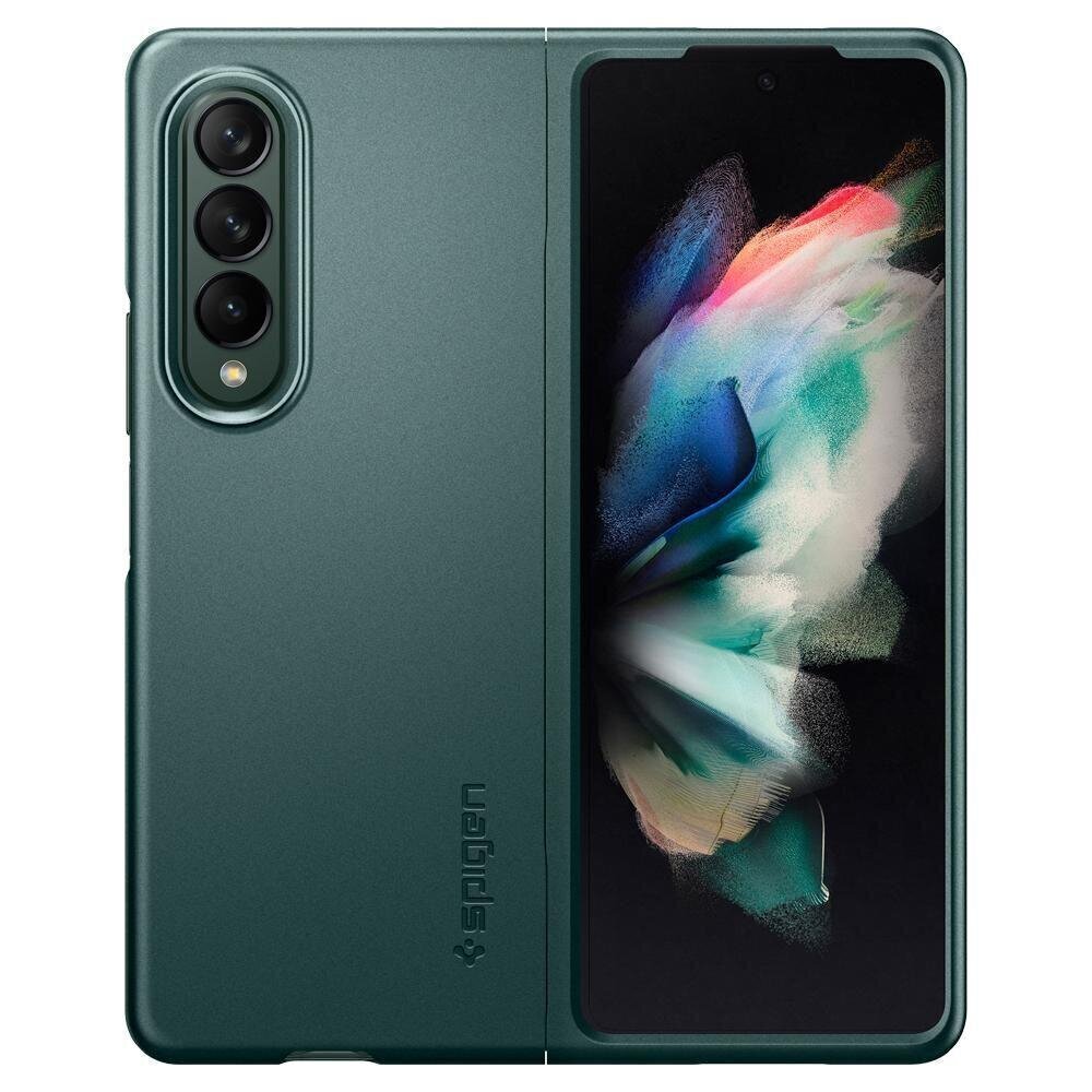 Spigen Airskin kotelo Samsung Galaxy Z Fold 3:lle, vihreä hinta ja tiedot | Puhelimen kuoret ja kotelot | hobbyhall.fi