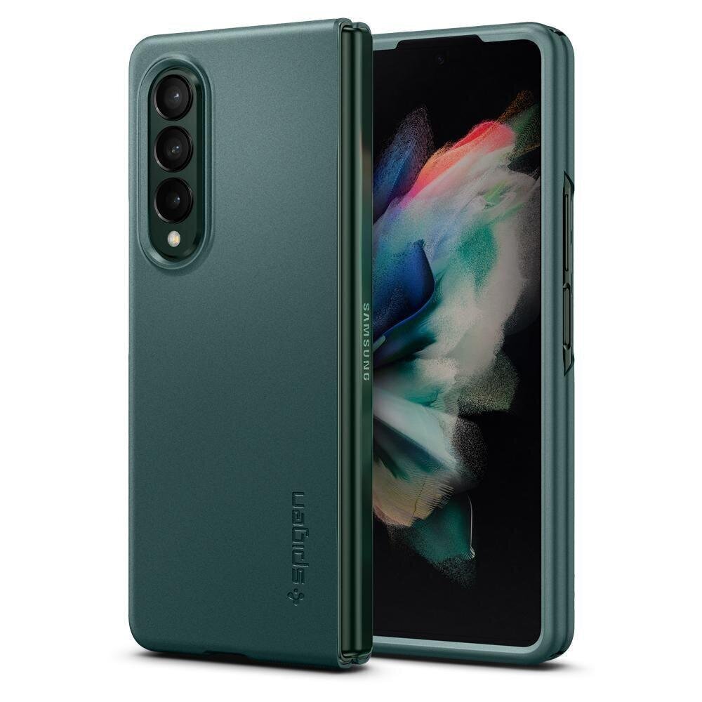 Spigen Airskin kotelo Samsung Galaxy Z Fold 3:lle, vihreä hinta ja tiedot | Puhelimen kuoret ja kotelot | hobbyhall.fi