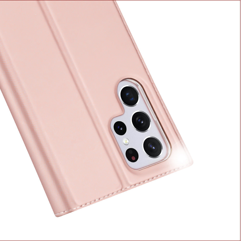 Dux Ducis Skin Pron puhelimen kuoret sopii Samsung Galaxy S22 Ultralle, vaaleanpunainen hinta ja tiedot | Puhelimen kuoret ja kotelot | hobbyhall.fi