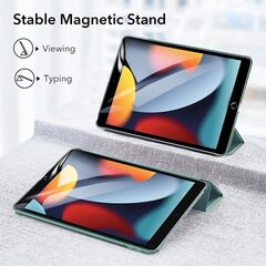 ESR ASCEND TRIFOLD -kotelo iPad 10.2 2019/2020/2021, tummanvihreä hinta ja tiedot | Tablettien kotelot ja muut tarvikkeet | hobbyhall.fi