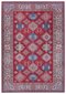 Asmar Bedri Kazak Nouristan -matto, kapea malli, 80 x 200 cm, punainen / monivärinen hinta ja tiedot | Isot matot | hobbyhall.fi